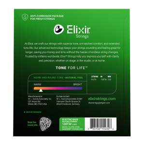 Elixir Single Nikkel Basszusgitárhúr 130TW (Nanoweb bevonat)