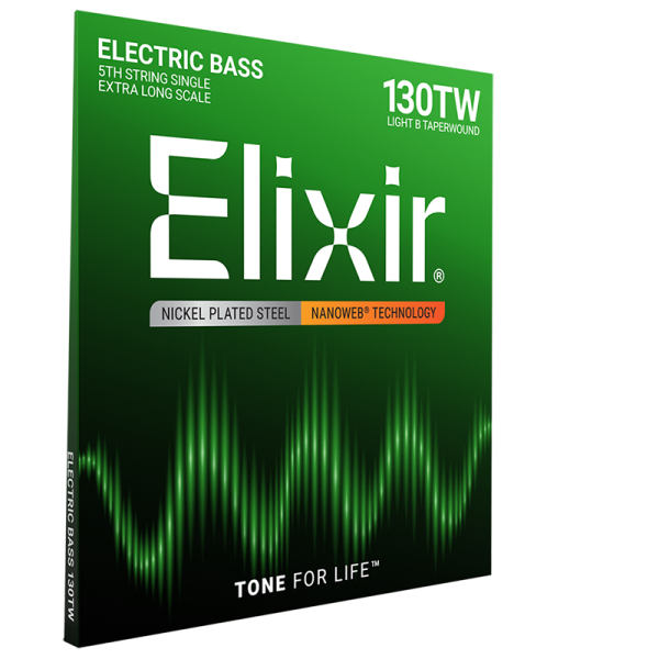 Elixir Single Basszusgitárhúr 130TW Extra Long Scale (Nanoweb bevonat) Elixir Single Basszusgitárhúr 130TW Extra Long Scale (Nanoweb bevonat)