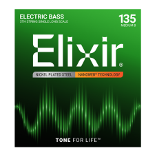 Elixir Single Nikkel Basszusgitárhúr 135 (Nanoweb bevonat)