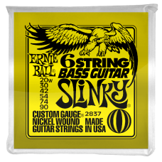 Ernie Ball 2837 Basszusgitárhúr 6-húros (nikkel, short scale)