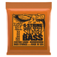 Ernie Ball 2838 Basszusgitárhúr 6-húros (nikkel, long scale)