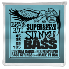 Ernie Ball 2849 Basszusgitárhúr 4-húros (nikkel, super long scale)