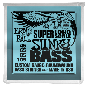 Ernie Ball 2849 Basszusgitárhúr 4-húros (nikkel, super long scale)