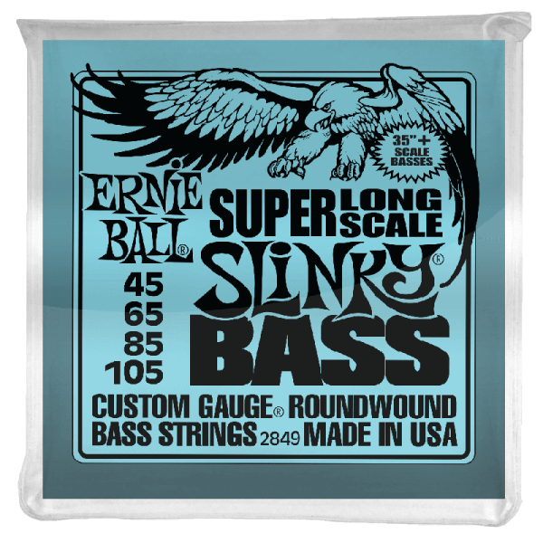 Ernie Ball 2849 Basszusgitárhúr 4-húros (nikkel, super long scale)
