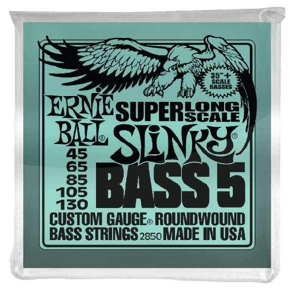Ernie Ball 2850 Basszusgitárhúr 5-húros (nikkel, super long scale)