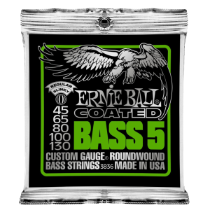Ernie Ball 3836 Basszusgitárhúr 5-Húros (bevonatos) Ernie Ball 3836 Basszusgitárhúr 5-Húros (bevonatos)