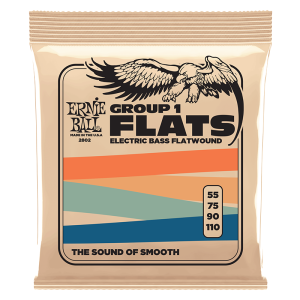 Ernie Ball Group Flats Basszusgitárhúr 4-Húros (köszörült)