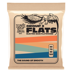 Ernie Ball Group Flats Basszusgitárhúr 4-Húros (köszörült)