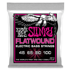 Ernie Ball Slinky 4 húros Flatwound Basszusgitárhúr