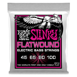 Ernie Ball Slinky 4 húros Flatwound Basszusgitárhúr