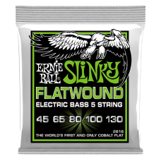 Ernie Ball Slinky Flatwound Basszusgitárhúr (5-húros)