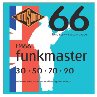 Rotosound FM66 Funk Master 4-húros Acél Basszusgitárhúr Rotosound FM66 Funk Master 4-húros Acél Basszusgitárhúr
