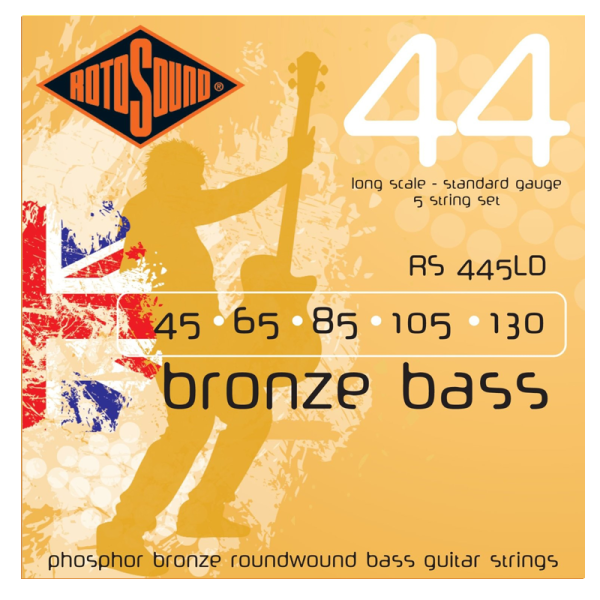 Rotosound RS445 Bronze Bass 5-húros Akusztikus Basszusgitárhúr