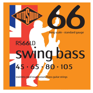 Rotosound RS66 Swing Bass 4-húros Acél Basszusgitárhúr Rotosound RS66 Swing Bass 4-húros Acél Basszusgitárhúr
