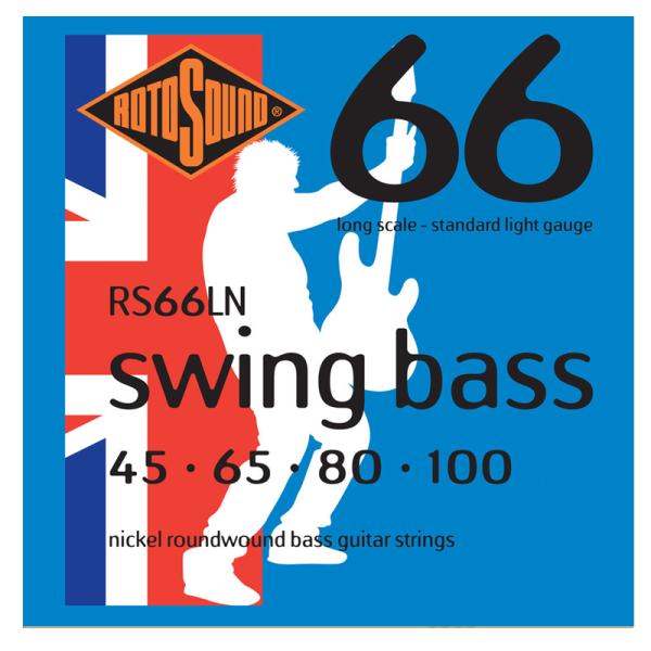 Rotosound RS66 Swing Bass 4-húros Nikkel Basszusgitárhúr