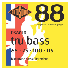 Rotosound RS88 Tru Bass 4-húros Black Nylon Basszusgitárhúr