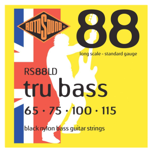 Rotosound RS88 Tru Bass 4-húros Black Nylon Basszusgitárhúr