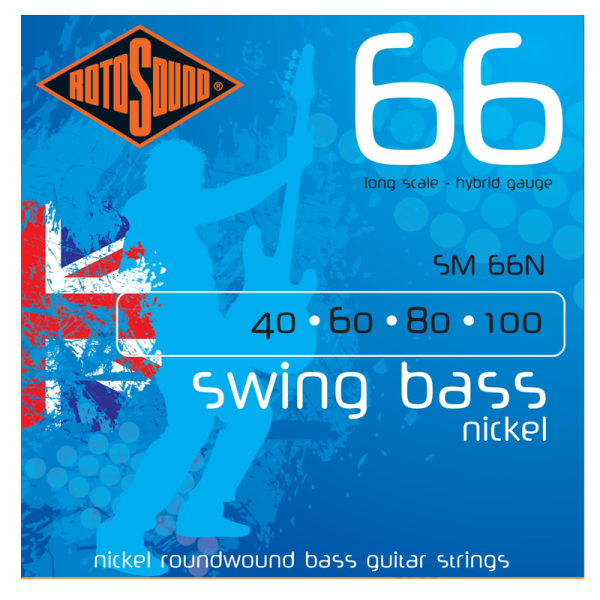 Rotosound RS66 Swing Bass 4-húros Nikkel Basszusgitárhúr