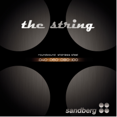Sandberg 4-húros 40-100 Basszusgitárhúr Sandberg 4-húros 40-100 Basszusgitárhúr