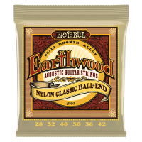 Ernie Ball 2069 Earthwood Bronz Nylon Klasszikus Gitárhúr ( ball end) Ernie Ball 2069 Earthwood Bronz Nylon Klasszikus Gitárhúr ( ball end)