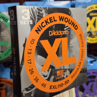 D'addario EXL 110 3D Nikkel Elektromos Gitárhúr