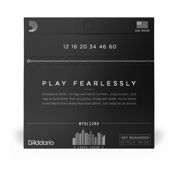 D'addario NYXL1260 Elektromos Gitárhúr