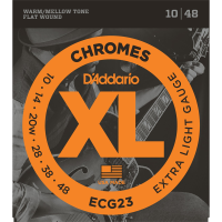 D'addario ECG XL Chromes Köszörült Elektromos Gitárhúr D'addario ECG XL Chromes Köszörült Elektromos Gitárhúr