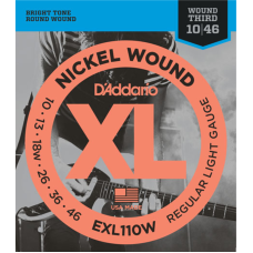D'addario EXL Nikkel Elektromos Gitárhúr (tekercselt G húr)