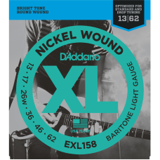 D'addario EXL Baritone Light Nikkel Elektromos Gitárhúr