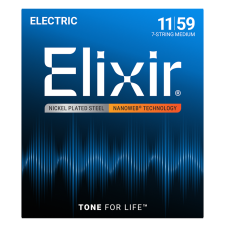 Elixir 7-húros Elektromos Gitárhúr 11-59 (Nanoweb bevonat) Elixir 7-húros Elektromos Gitárhúr 11-59 (Nanoweb bevonat)