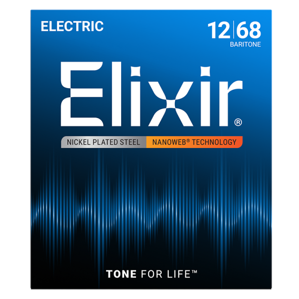 Elixir Bariton Elektromos Gitárhúr (Nanoweb bevonat)