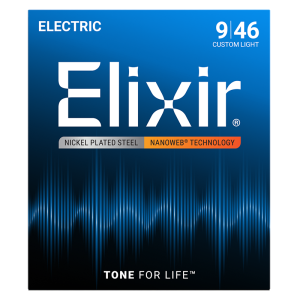 Elixir Elektromos Gitárhúr 9-46 (Nanoweb bevonat)