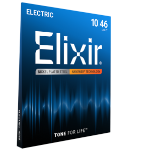 Elixir Elektromos Gitárhúr 10-46 (Nanoweb bevonat)