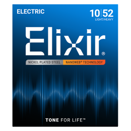 Elixir Elektromos Gitárhúr 10-52 (Nanoweb bevonat)