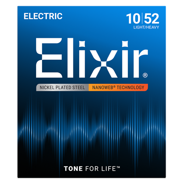 Elixir Elektromos Gitárhúr 10-52 (Nanoweb bevonat)