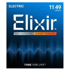 Elixir Elektromos Gitárhúr 11-49 (Nanoweb bevonat)