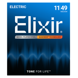 Elixir Elektromos Gitárhúr 11-49 (Nanoweb bevonat)