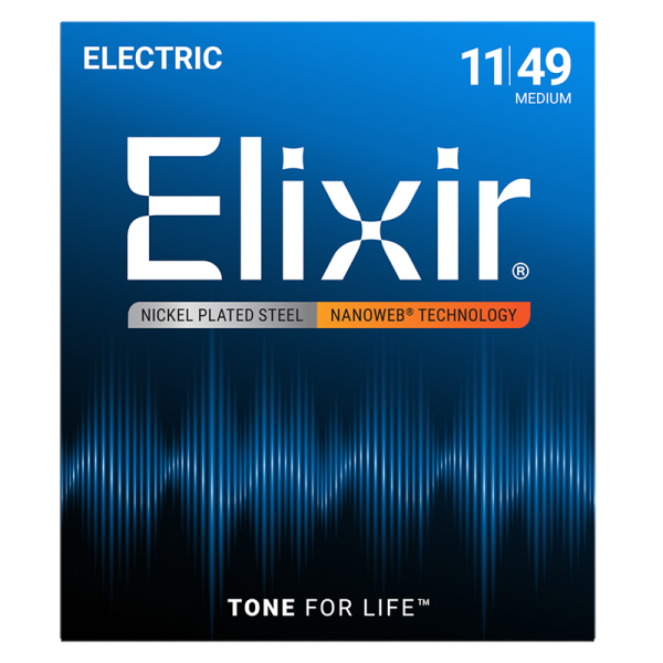 Elixir Elektromos Gitárhúr 11-49 (Nanoweb bevonat)