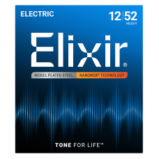 Elixir Elektromos Gitárhúr 12-52 (Nanoweb bevonat) Elixir Elektromos Gitárhúr 12-52 (Nanoweb bevonat)