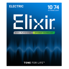 Elixir 8-húros Elektromos Gitárhúr 10-74 (Optiweb bevonat) Elixir 8-húros Elektromos Gitárhúr 10-74 (Optiweb bevonat)