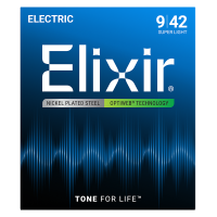 Elixir Elektromos Gitárhúr 9-42 (Optiweb bevonat)