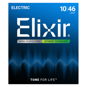 Elixir Elektromos Gitárhúr 10-46 (Optiweb bevonat)