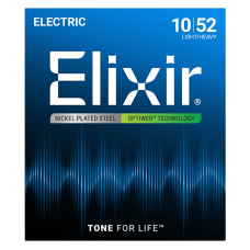 Elixir Elektromos Gitárhúr 10-52 (Optiweb bevonat)