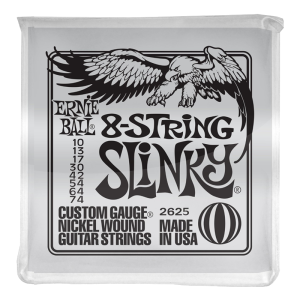 Ernie Ball 2625 Nickel Wound 8-húros Elektromos Gitárhúr