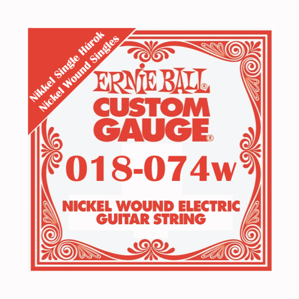 Ernie Ball Single Elektromos Gitárhúr (nikkel)