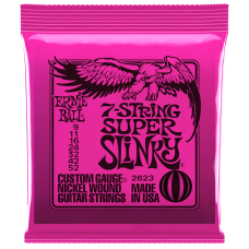 Ernie Ball Nickel Wound 7-húros Elektromos Gitárhúr Ernie Ball Nickel Wound 7-húros Elektromos Gitárhúr