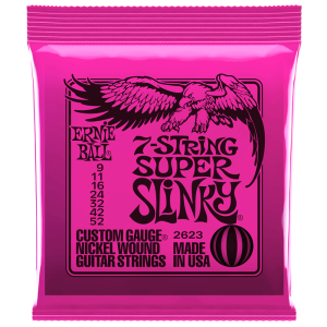 Ernie Ball Nickel Wound 7-húros Elektromos Gitárhúr Ernie Ball Nickel Wound 7-húros Elektromos Gitárhúr