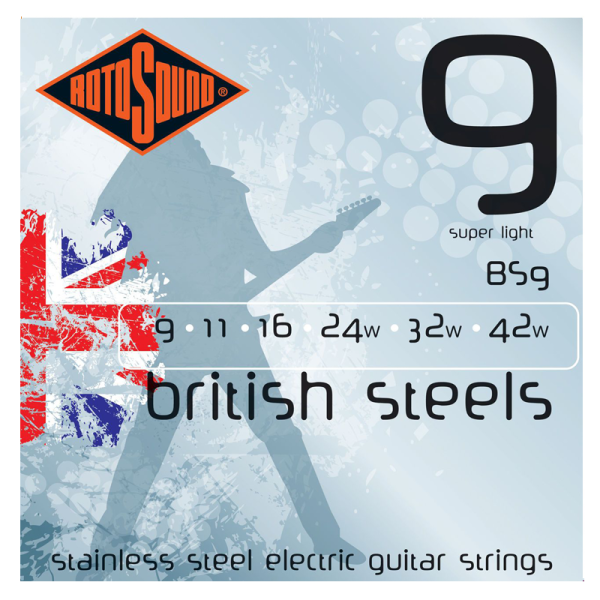 Rotosound BS British Steel Elektromos Gitárhúr