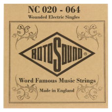 Rotosound Tekercselt Elektromos Nikkel Singlehúr Rotosound Tekercselt Elektromos Nikkel Singlehúr