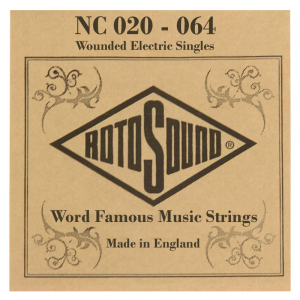 Rotosound Tekercselt Elektromos Nikkel Singlehúr